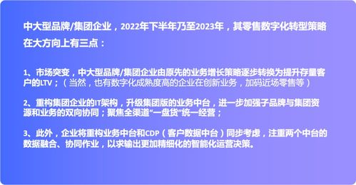 2023年零售品牌數(shù)字化轉(zhuǎn)型 三大關(guān)鍵洞察與行動建議